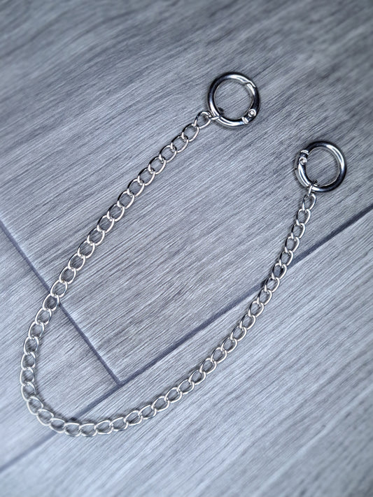 Stainless steel earrings chain
