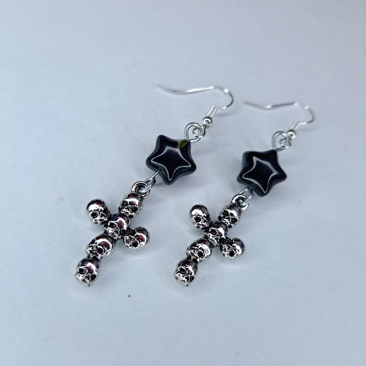 cross Charm stainless steel earrings