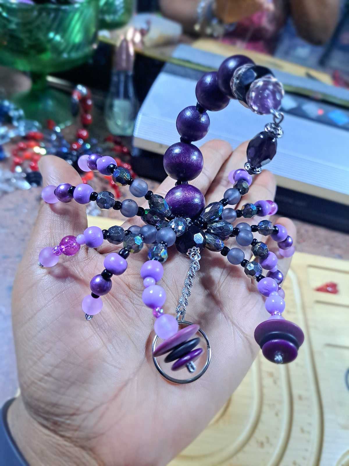 Custom beaded scorpions