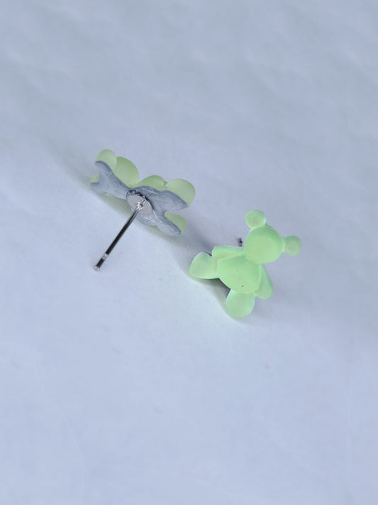 Gummy bear stainless steel studs