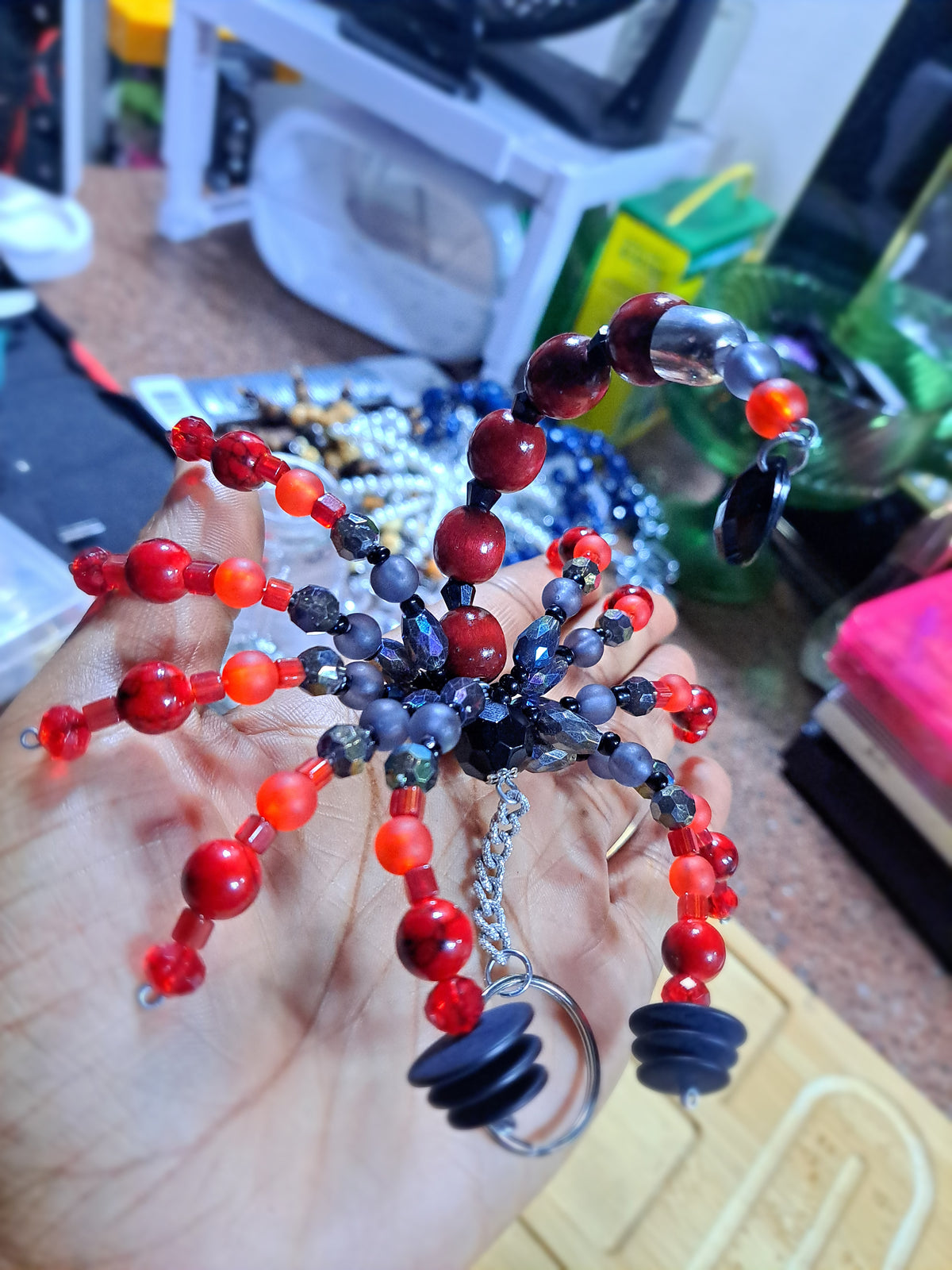 Custom beaded scorpions
